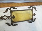 Amber Yellow Glass Tail Sign Weathervane Arrow Advertising Lightning Rod Barn