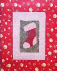Punch Needle Pattern On Stamped Weavers Cloth Starlight Stocking Just Beecause