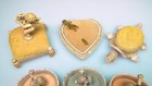 6 Florenza Pincushions Heart Angel Poodle Pincushion Vintage Lot