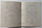 Vintage Oct 1954 Cunard Line Ship Dinner Menu Rms Queen Mary Fish Illustrated