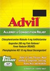 Advil Allergy   Congestion Relief 50 Tablets - 1 Box