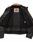 Firstgear By Hein Gericke Men s Black Leather Motorcycle Jacket Size M Pre-owned