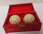 Volleyball Themed Baoding Balls Musical Therapy Stress Balls Chinese Sports
