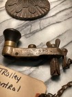 Antique Brass Trolley Train  Control Handle 