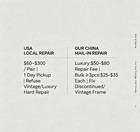 Eyeglass Repair Service     Us To China   Back   Fix Broken Frames  Lenses  Hinges