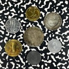 1965 Austria 7x Coin Proof Set Lot b3387 Including Silver  With Case