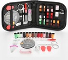 70pcs Travel Mini Sewing Kit Thread Scissor Tape Pin Thimble Needle Home Sew Set