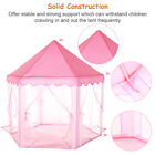 Girls Princess Castle Play Tent Large Indoor Outdoor Kids Playhouse Gift Pink