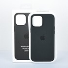 Genuine Apple Iphone 12 Pro Max Silicone Case Cover With Magsafe - Black New