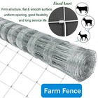 Farm Fence  6ft X 200ft Galvanized Wire Fencing  Cattle Fence  Deer Fence  Heavy