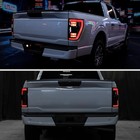 2021-23 Ford F150 Led Tail Lights Blind Spot Seq Turn Animated Gloss Black
