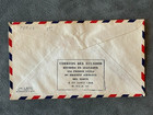 1948 Houston Tx To Guayaquil Ecuador Ffc First Flight Cover Fam 34 Airmail Map