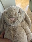 Jellycat Bashful Bunny Beige 12    Plush Soft Toy Stuffed Animal London Medium