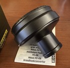 Nikon Fisheye Converter Fc-e8 0 21x - Ultra Wide Angle W  Lens Caps   Hood