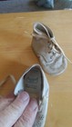 Vintage White Leather Baby Shoes Boots Booties 