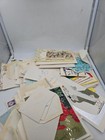 Lot Of Vintage  Greeting Cards And Other Items