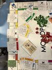 Vtg  Monopoly Game  W  Box   9 Player Tokens Not Complete   Parts Only