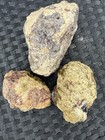 Lot Of 3 Uncut Thundereggs  3 Lbs  3 Oz  4 75  - 3   Hauser Geode Beds  Calif 