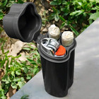 Portable Cigarette Lighter Holder Storage Case Mini Water Windproof Cigarete Box
