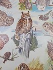 Vintage Circular Springbok Jigsaw Puzzle     Owls 1973 500 Pieces Donald Leo Malik