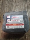 Sunbeam Electric Heated Blanket Queen 90 X 84 Gray Microplush