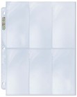 50 Ultra Pro 6-pocket Platinum Card Pages Protectors Sports Gameday Sheets New