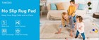 Non Slip Area Rug Pads Non Skid Rug Gripper Feet Extra Thi Pad Anti-slip