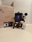 Disney Parks Vintage Mickey Mouse Resin Statue Holding Easel Frame New In Box