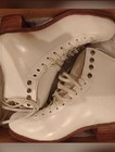 Harlick Finalist Boots 5 5aa Nos White Figure Skating Boots