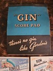 Vintage Cocktail Advertising Ephemera Gin And Rum Gordon s Ronrico