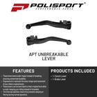 Polisport Apt Levers     Fits Ktm husqvarna gasgas sherco triumph  black 