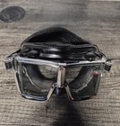 Climax Motorcycle Googles 521 Aviation Padded Leather Glass Lenses Made In Spain