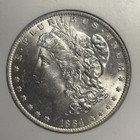 1884-o Morgan Silver Dollar Ngc Ms 64