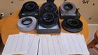 Lot 6 Kodak Carousel Transvue 140 Slide Trays 4 Original Boxes 6 Index Cards