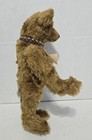 Jointed Stier Bear By Kathleen Wallace 1987 Signed Mohair Teddy Bear 14 Inches