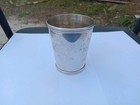 19th Century Coin Silver Julep Cup  Maker R   W  Wilson   Philad  No Monogram  