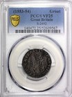 Great Britain England Mary  1553-1554  Silver Groat Hammered Pcgs Vf25 S-2492 7 