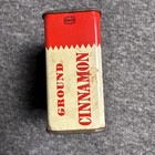 Vintage Monarch Ground  Cinnamon Tin  Beautiful Lion Head Logo