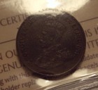 Canada George V 1923 Key Date Small Cent - Iccs Ef-40  xcx 129 