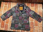 Baby Gap Plaid Patchwork Suit Jacket Blazer Boys 3 Years 3t Elbow Pads Preppy
