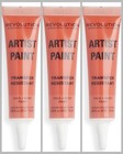3x Makeup Revolution Artist Collection Artist Face   Body Paint Orange Sealed     