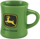 Stoneware Green Ceramic Tea Coffee Dinner Mug 10 Ounce