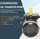 Bomba El  ctrica Autocebante 110v Para Aceite Y Di  sel 60l min Transferencia