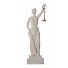 Greek Goddess Themis Statue Figurine Blind Lady Justice Sculpture Lawyer Gift