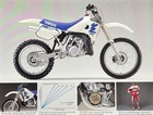 1989 Yamaha Yz250wr 4-page Sales Brochure-literature Yz250 250wr Wr250 Oem