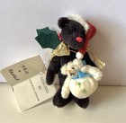 Little Gem Teddy Bear Co  Kris And Kringle Miniature Bear - Deb Canham Designer