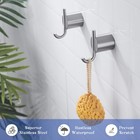Towel Hooks For Bathroom Wall Shower Heavy Duty Coat Hanger Sw960688bn2