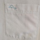 Tommy Bahama Fairview Men s Xl Blue Silk Blend Short Sleeve Button-up Pockets
