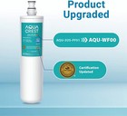 Aqua Crest Under Sink Water Filter  3us-pf01 replacement For 3us-max-f01h  4 