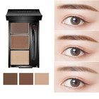 Eyebrow Powder Three-color Brow Disc Waterproof Eyebrow Powder Eyebrow Makeup Ki